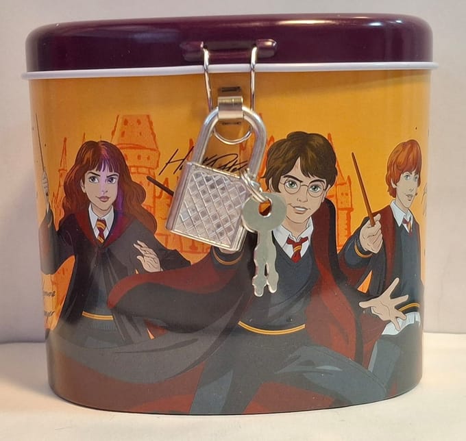 Spaarpot met slot voor kinderen - Harry Potter