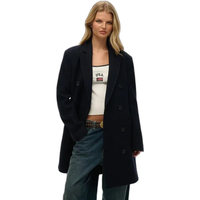 Superdry - The Merchant Store - oversized nette jas - Dames - Jassen