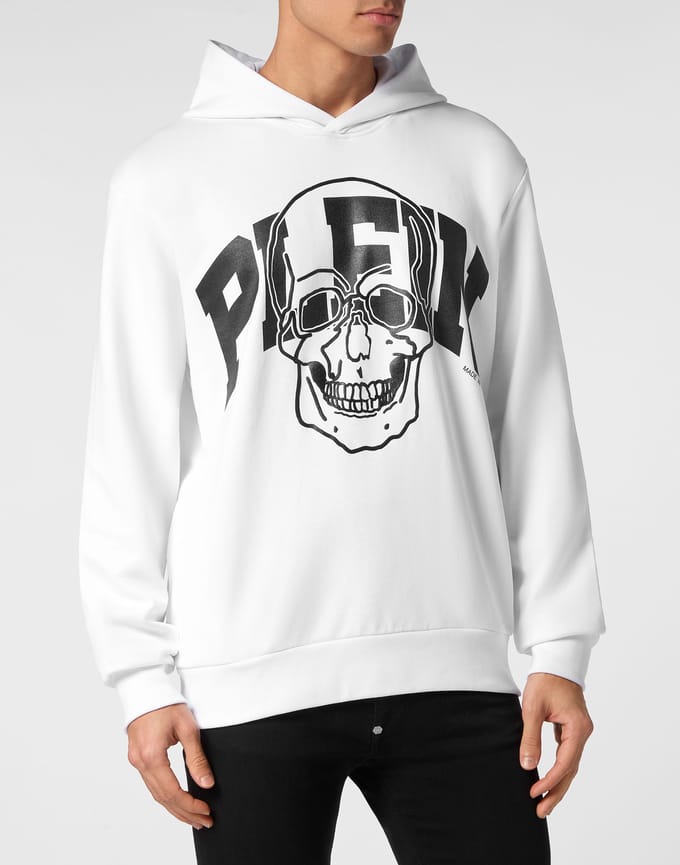 Sweatshirt Met Capuchon Skull