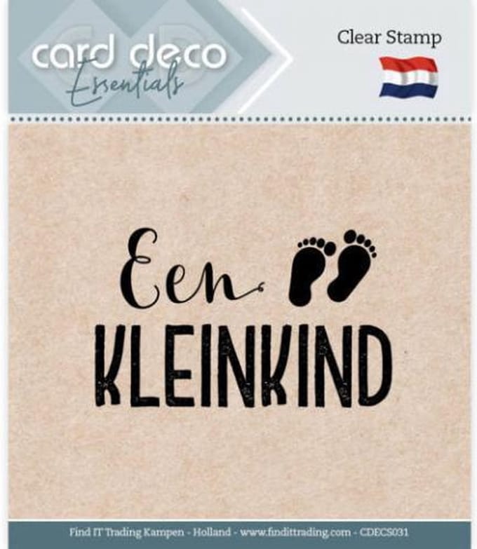 Een Kleinkind - Clear Stamps by Card Deco Essentials