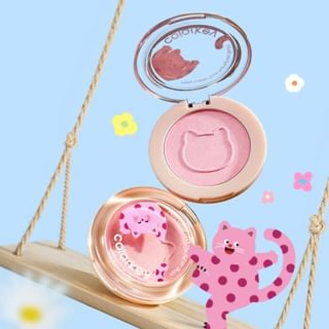 COLORKEY - Pokky Mao Misty Luster Dual Highlighter Blush - 3 Colors #G03 - 4g