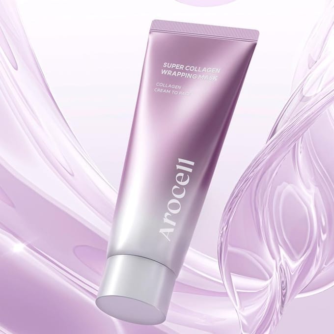 [Arocell] Masque Enveloppant Super Collagène 5ml*4E white