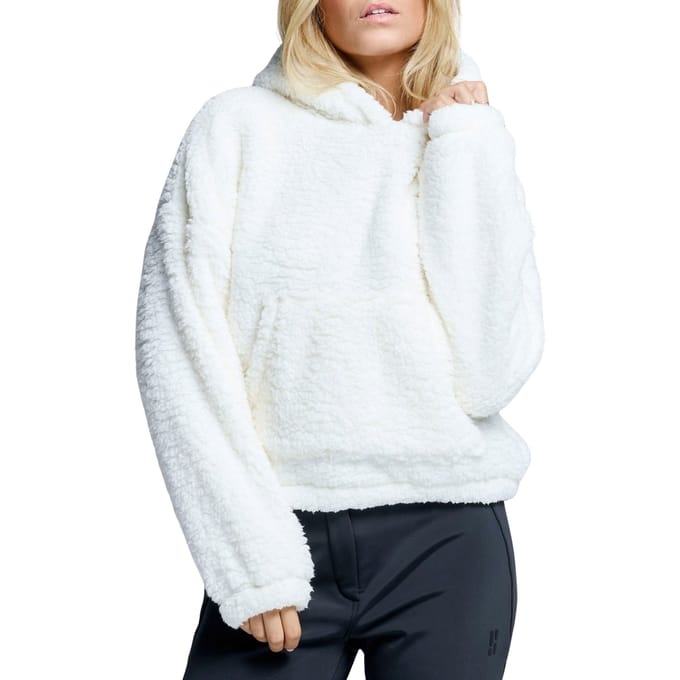 Poederbaas Fluffy Hoodie Dames Four Seasons Off White-M