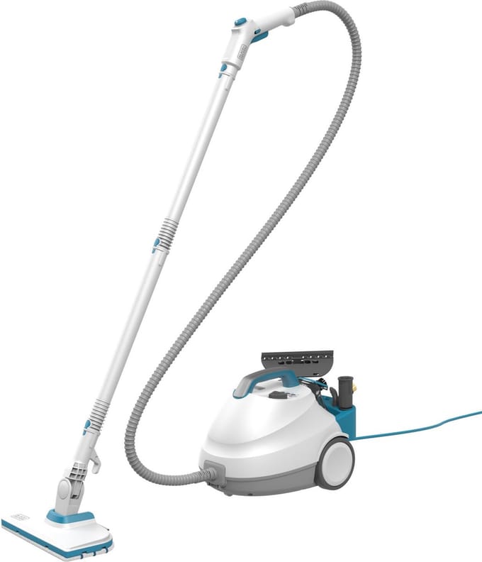 BLACK+DECKER 2300W 4Bar Stoomreiniger met 14 accessoires - BHSMP2314-QS