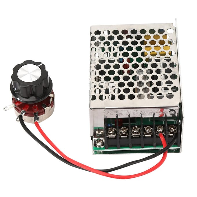 Régulateur de vitesse de moteur monophasé 220 V CA, régulateur de vitesse CC 4 kW