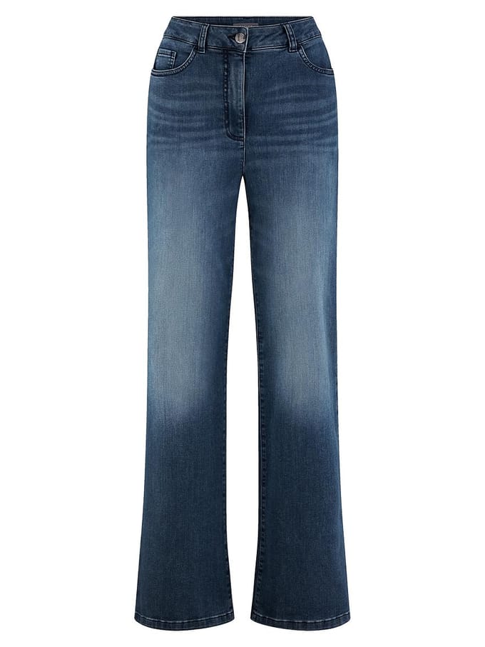 Jeans wijde pijpen Van BASLER denim