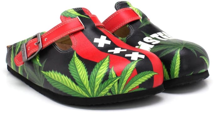 Goby Amsterdam Dames Clogs – Handmade – Vegan Leer – Maat 36