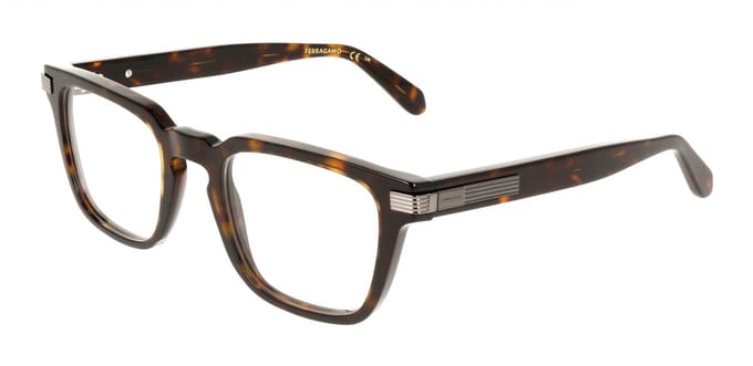 Ferragamo SF3044 Dark tortoise 53/23/150 MAN Brilmonturen