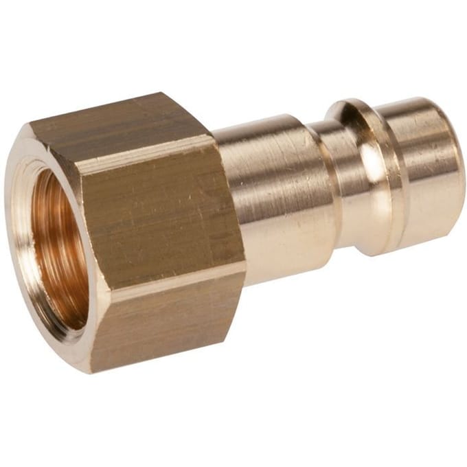 Messing DN 7.2 (Euro) Luchtkoppeling Insteeknippel G 1/4 inch Binnendraad [5 Stuks]
