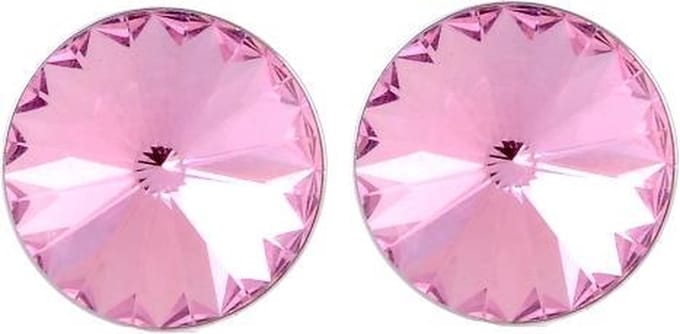 Behave – Oorsteker – 8 mm – Roze – Nikkelvrij