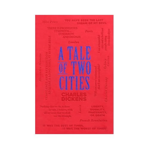 A Tale Of Two Cities - Word Cloud Classics - Charles Dickens