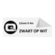 DYMO S0721610 / 91201 plastic tape wit 12mm (huismerk)