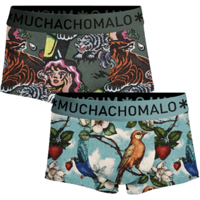 Muchachomalo Heren 2-pack trunks fruit life