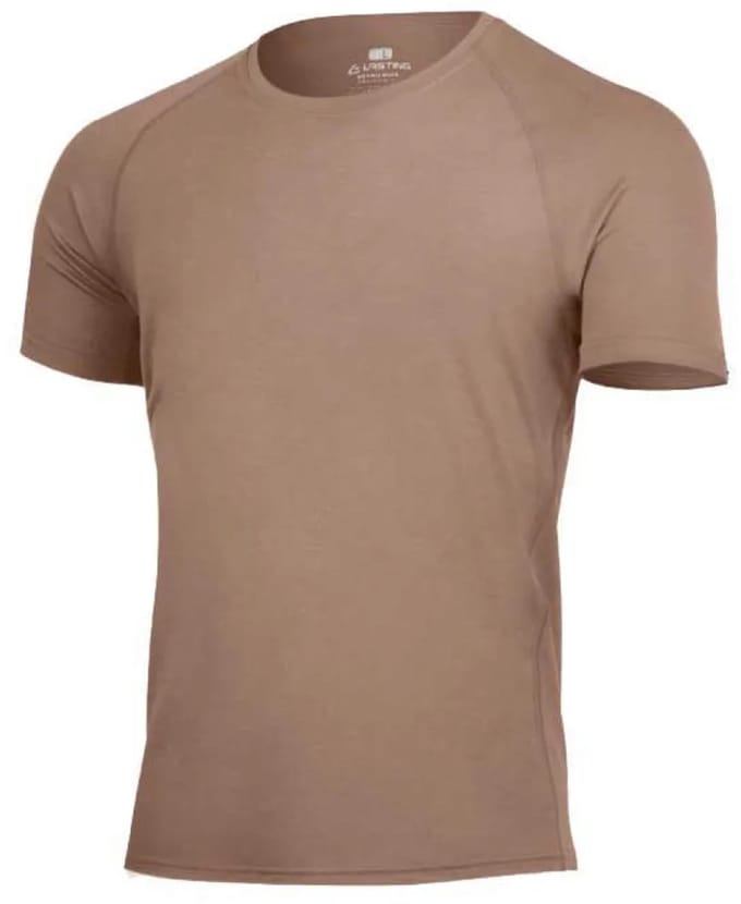 Lasting Quido 7474 T-shirt Met Korte Mouwen Bruin L Man