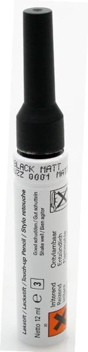 Cortina Lakstift Black UZZ 0001 Matt