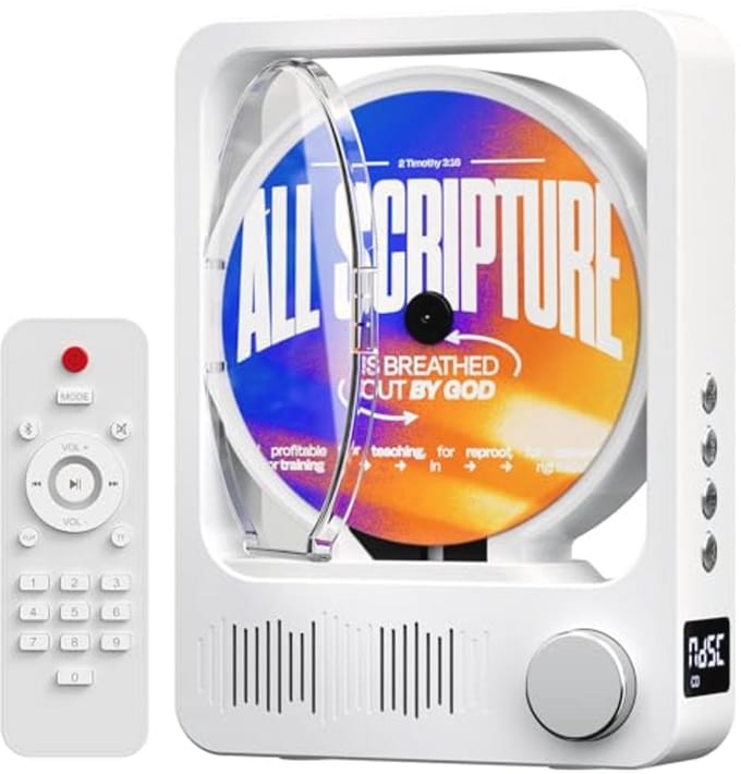 Discman CD Speler - Walkman - Bluetooth - Helder