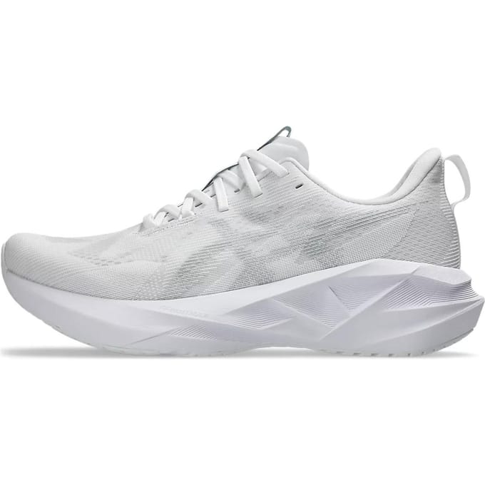 ASICS Novablast 5 Wit Piedmont Grijs Heren Sneakers 1011B974-100 39.5