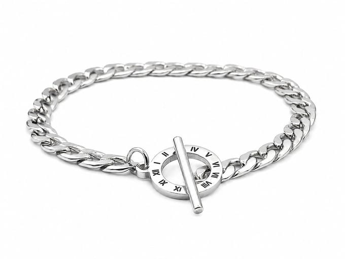 Mei's - Muse Timeless Chain - armband dames- RVS zilver