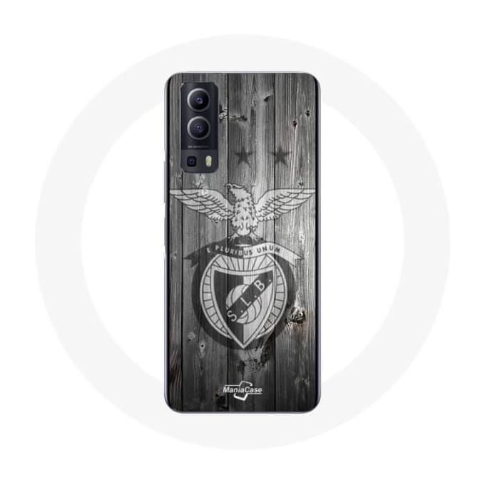 Vivo Y72 slb benfica hoesje grijze achtergrond