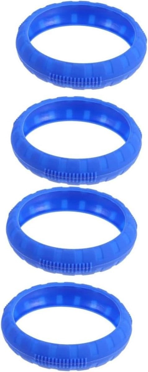 Halterhoezen - Gewicht beschermers - Kracht training - Antislip siliconen - 4 stuks - Assorti