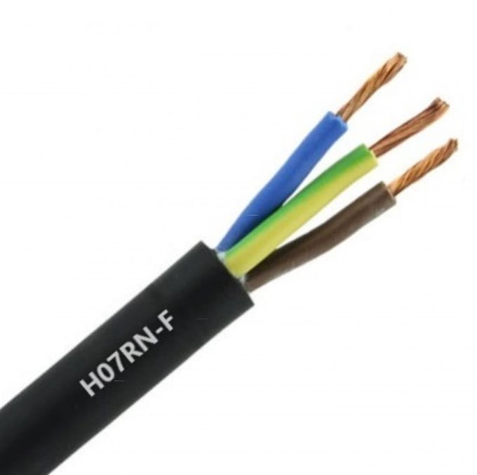Neopreen kabel H07RNF 3x1,5 mm - rol 100 meter