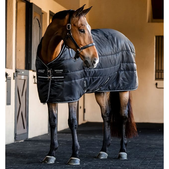 Isolerende staldeken voor paard Horseware Amigo Ripstop Plus Stable 200g
