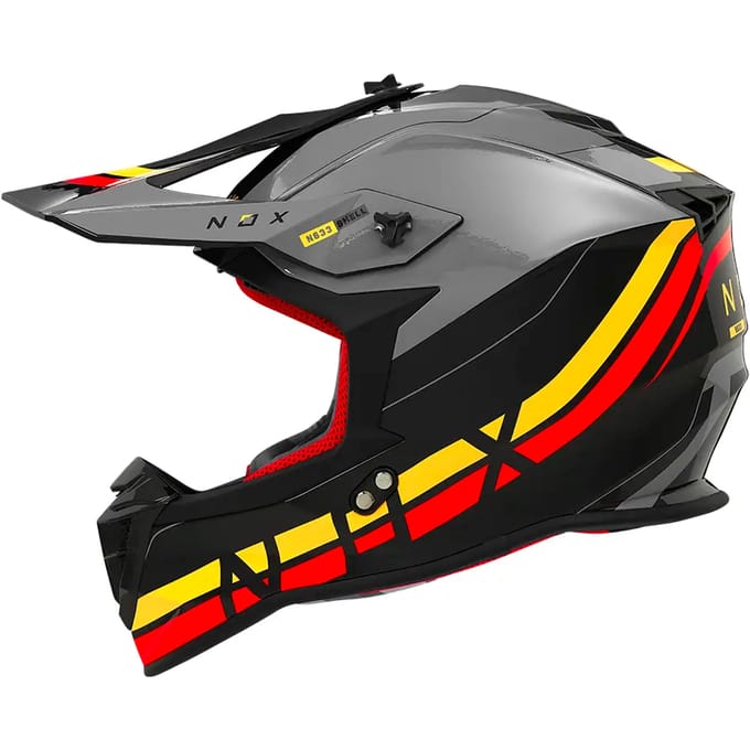 Motorhelm Nox N633 Airshock