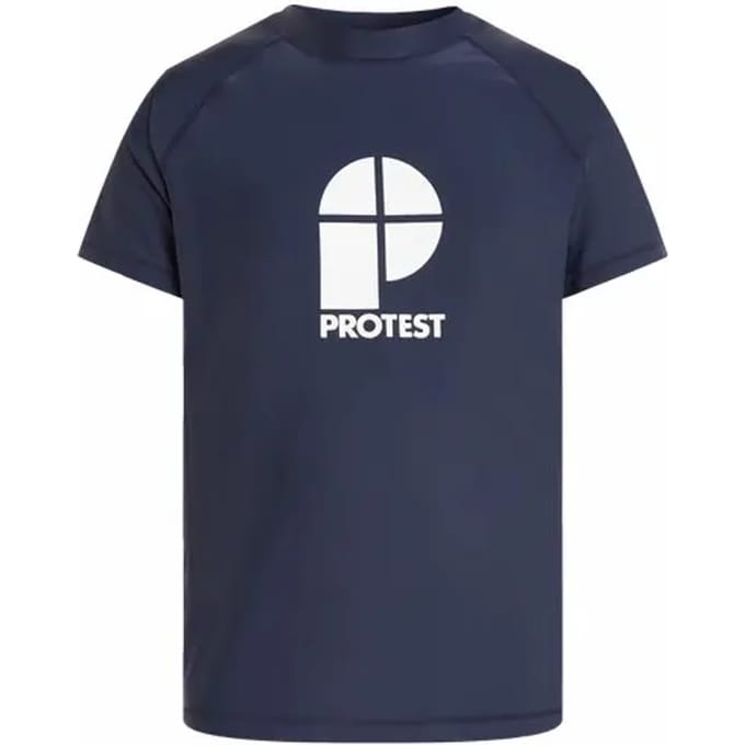 Protest PRTCater – Uv shirt Heren – Korte mouwen – Ronde hals – Wit