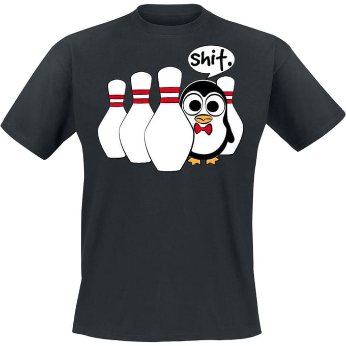 Tierisch - Fun T-shirt - Shit. - S tot 5XL - voor Mannen - zwart