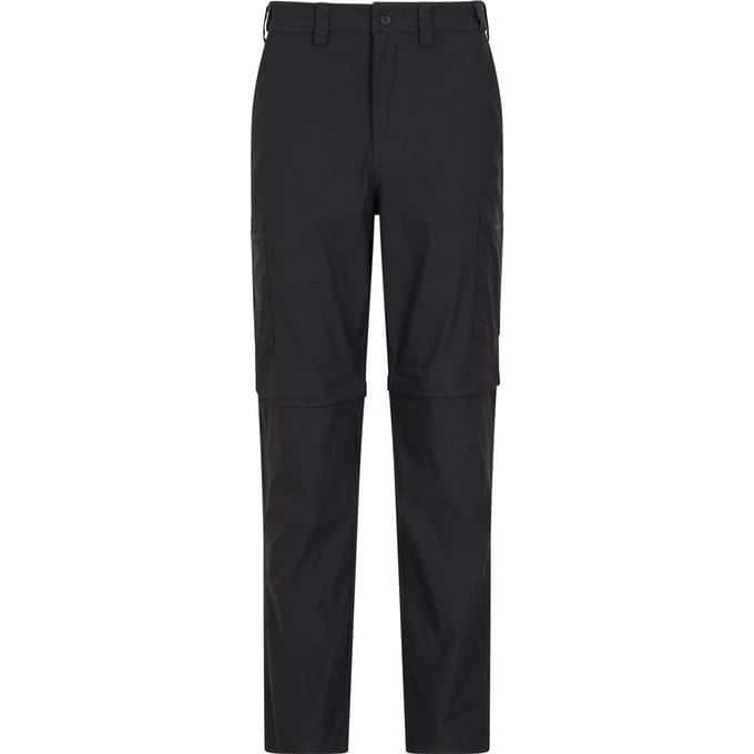 Mountain Warehouse Heren Trek Cabrio Broek (Zwart)