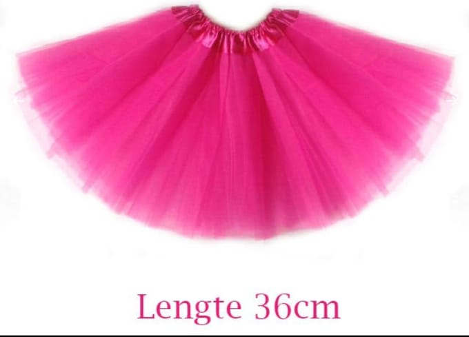 Tutu - Fuchsia kind - 36 cm