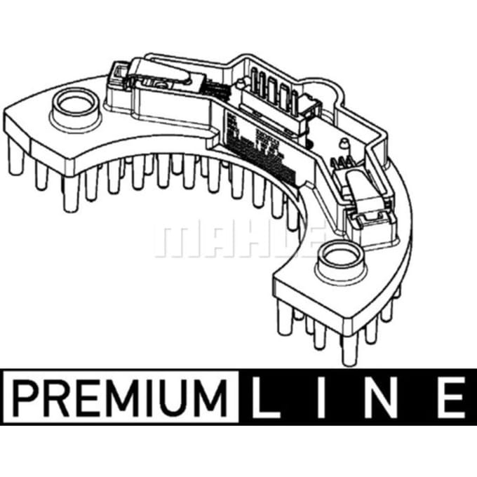 Regelaar, binnenventilator MAHLE ABR 58 000P