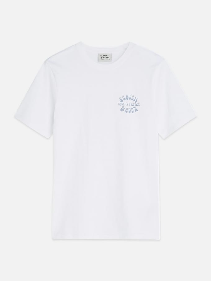 Scotch & Soda Left Chest Artwork Regular-Fit T-Shirt