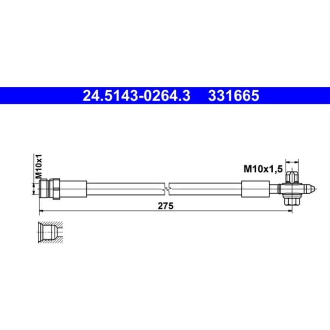 Remleiding ATE 24.5143-0264.3