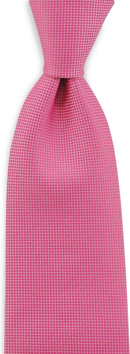 We Love Ties - Stropdassen - Stropdas Pink Romance - roze / wit