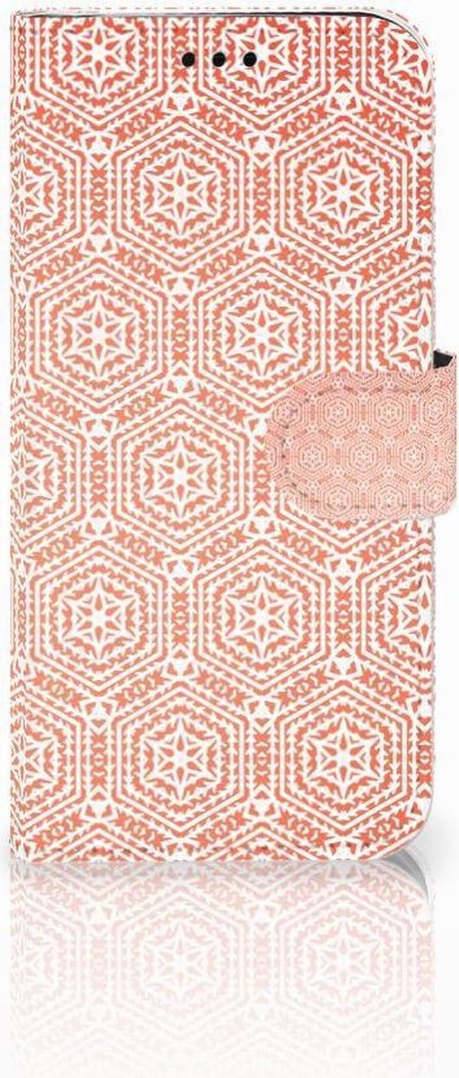 Samsung Galaxy J5 2017 Telefoon Hoesje Pattern Orange
