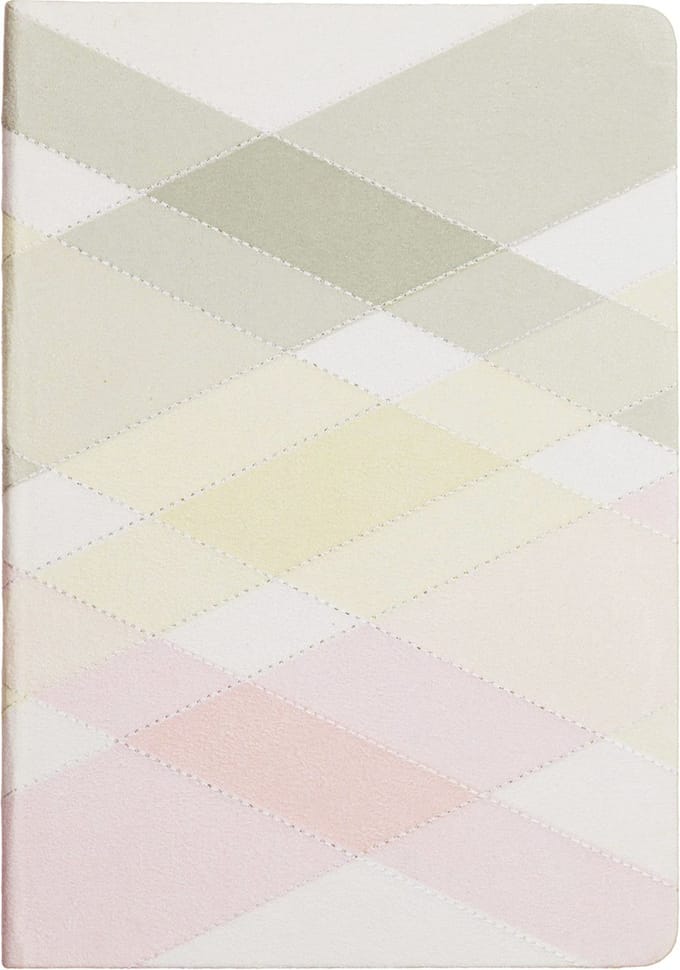 Eccolo notitieboek - Stiched Pastel - lijn - ca.15x20cm - EC-D458B