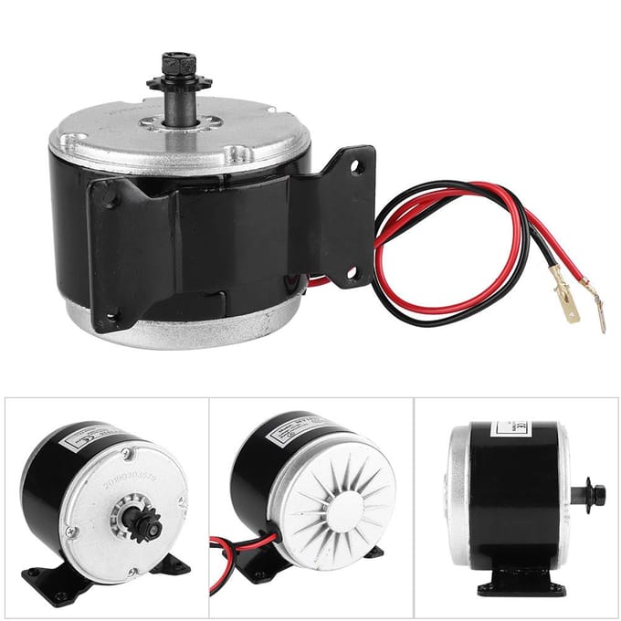 250w 24V BDC Borstelmotor 2750RPM Permanente Magneet DC Hoge Snelheid Motor voor E-Scooter
