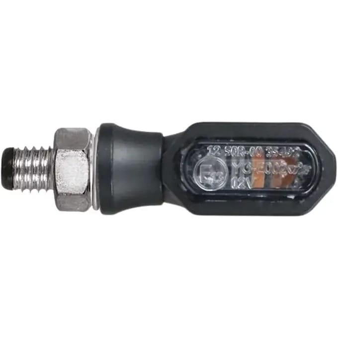 Motorfiets achter LED-knipperlichten Chaft Cute