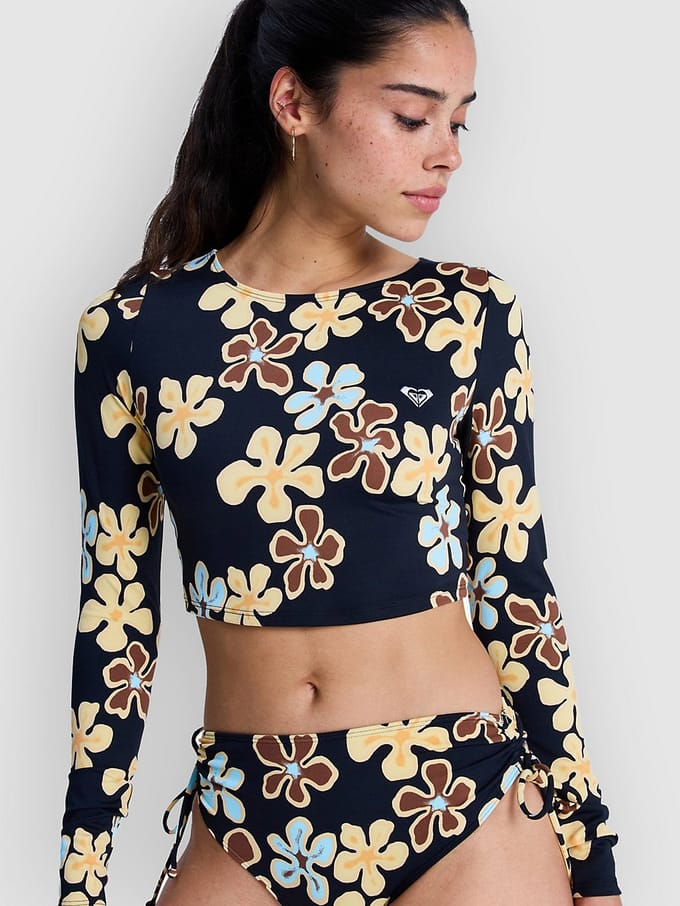 Dames surftop met lange mouwen Roxy The Beach Babe