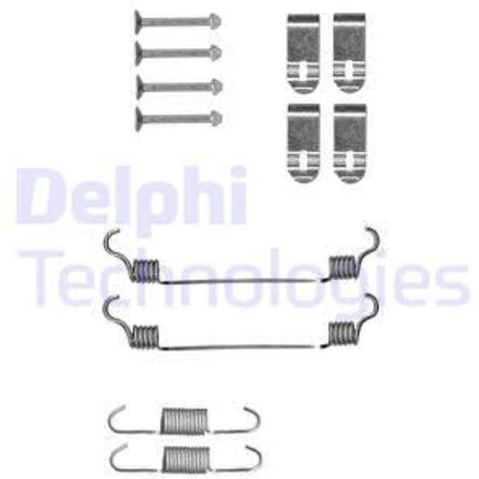 Toebehorenset, parkeerremschoen DELPHI LY1400