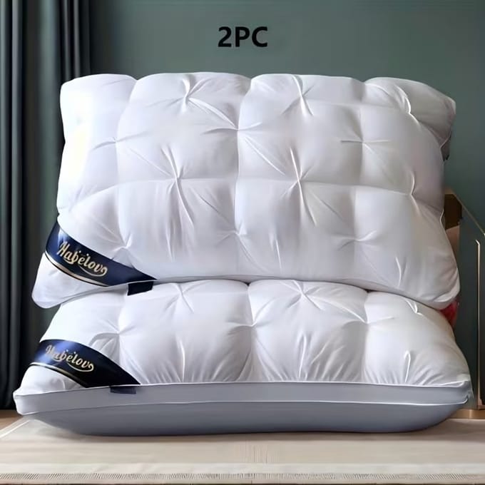 2x Premium Neksteun Kussens – Luxe Comfort & Ademend voor Diepe Ontspanning