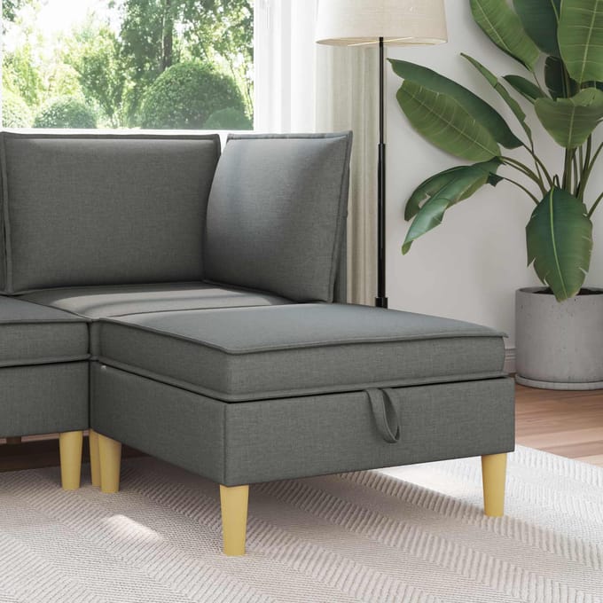 vidaXL - Sofa - met - opslag - Stof