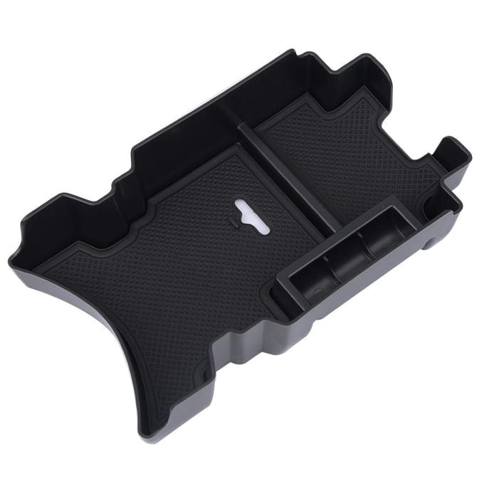 Zwarte Auto Armsteun Middenconsole Opbergdoos Container Organizer voor Honda Civic 10e black