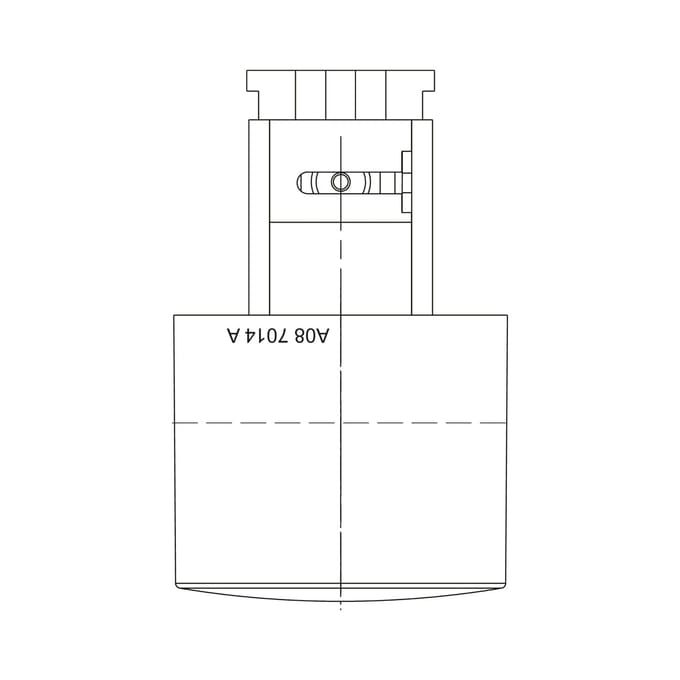 AEG knop, zwart, 140087014050