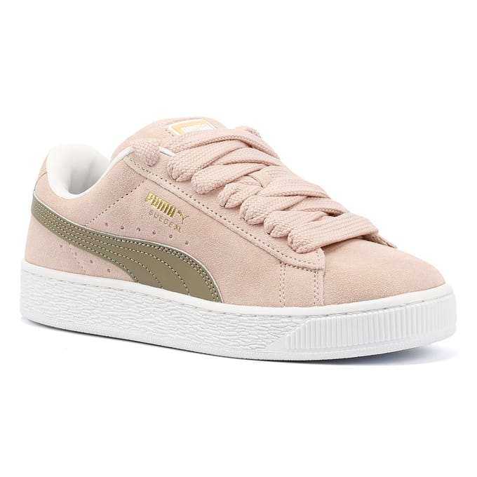 Puma Suede XL Suede Damestrainers Roos/Kwarts