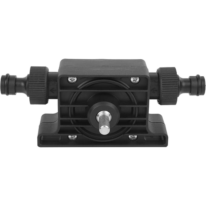 Draagbare Elektrische Boor Aangedreven Type Pomp Compacte Wateroliepomp met 2 stuks ConnectorZwarte Oliepomp