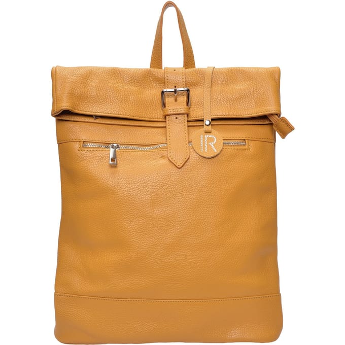 Isabella Rhea Mosterd Rundleer Tas