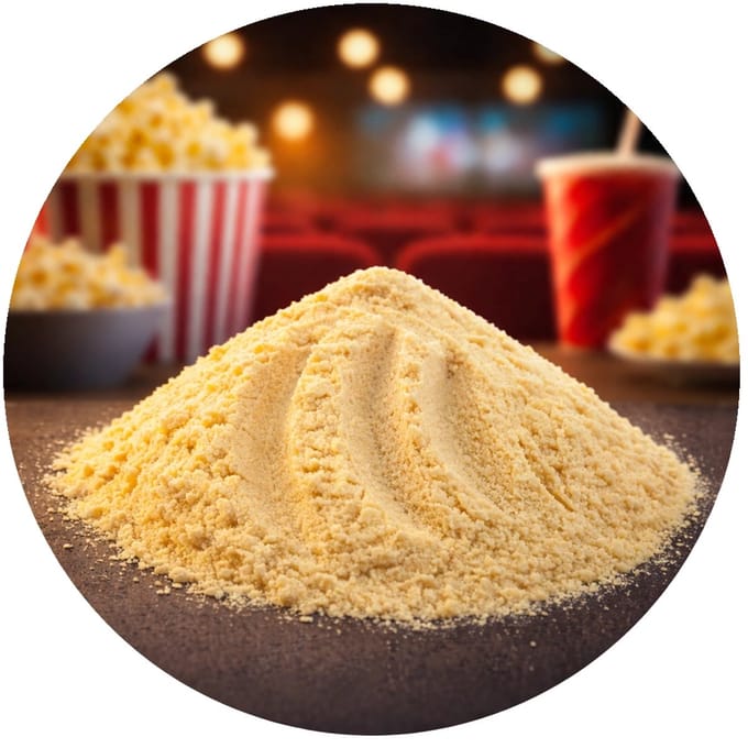 De Kruidenbaron - Popcornzout met Botersmaak - Strooibus 500 gram