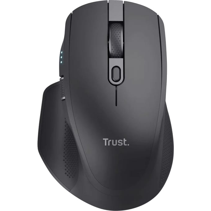 Trust OZAA+ MULTI-CONNECT Muis Radiografisch Optisch Zwart 6 Toetsen 3200 dpi Geïntegreerd scrollwiel